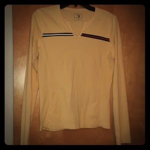 Vintage Tommy Hilfiger girls yellow shirt